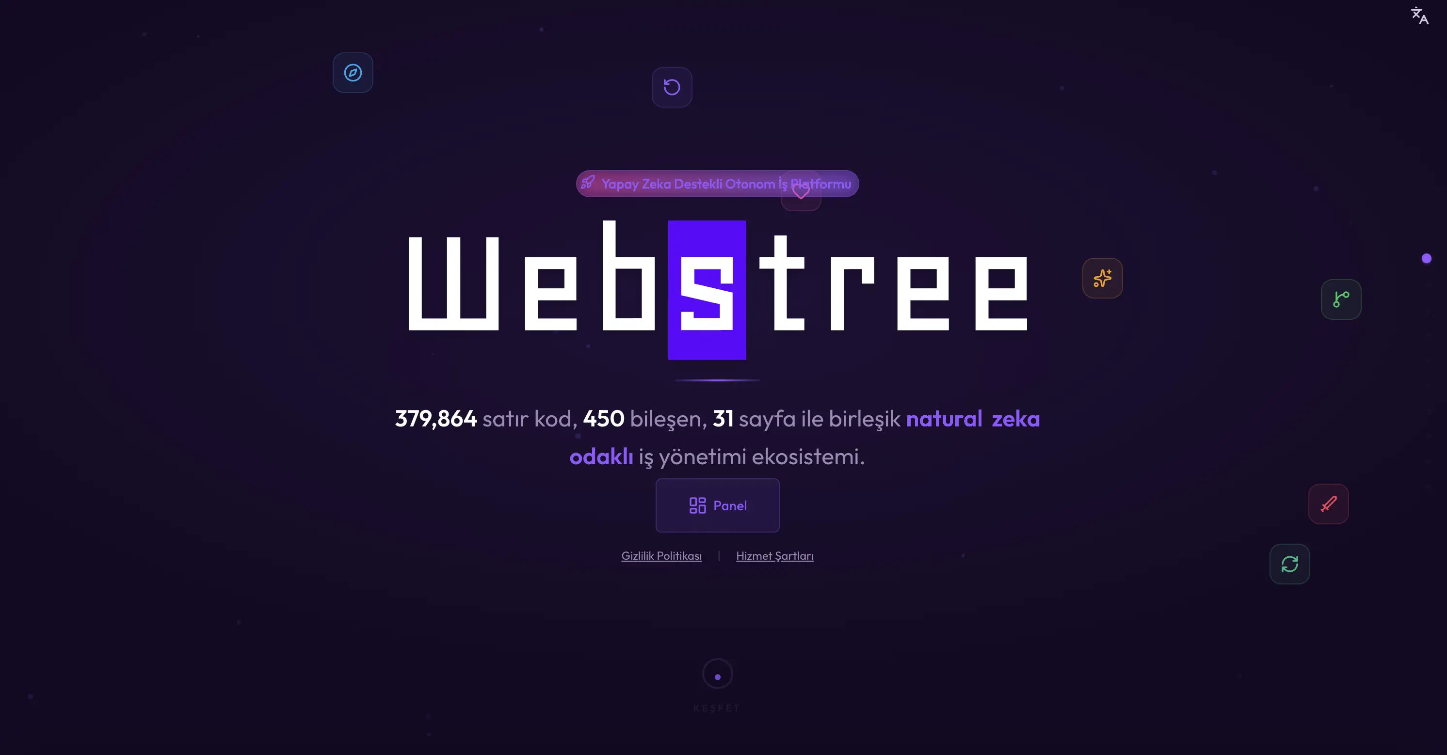 Webstree projesi